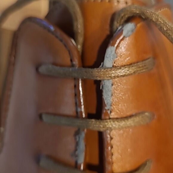 Men's Brown Leather Dress Shoes - Picture 10 of 11